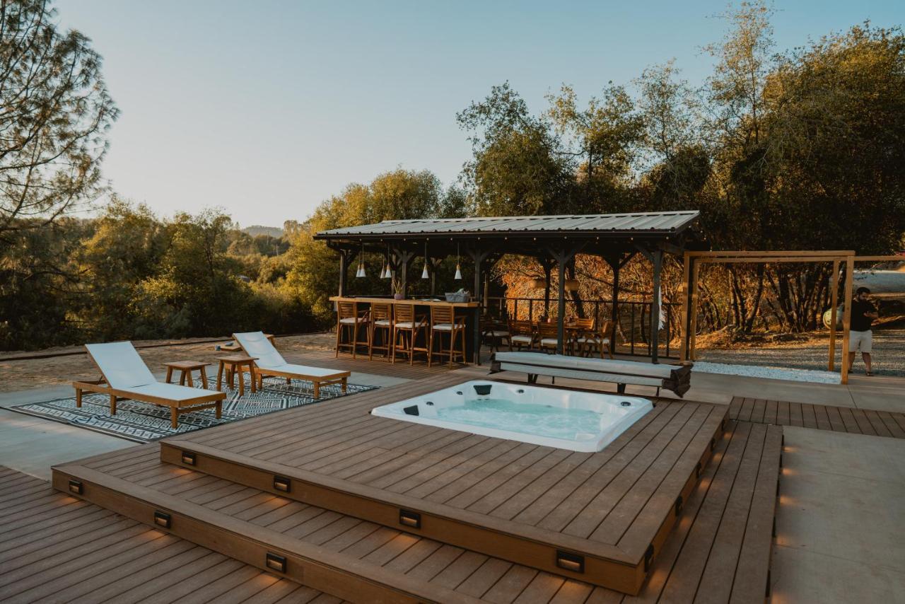 Boho Chic Oasis By Casa Oso With Pool, Spa And Views Ahwahnee Exterior foto